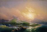 Ivan Constantinovich Aivazovsky - The Ninth Wave painting